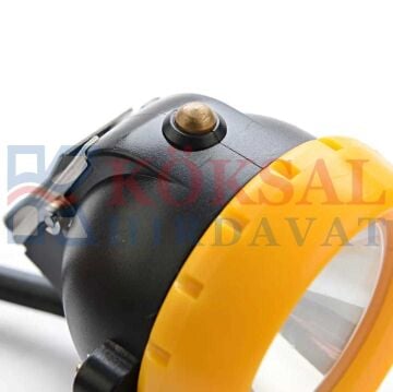 3W Su Geçirmez KL5M KL8M LED Madenci Işık Emniyet Kapağı Lambası Madencilik Far