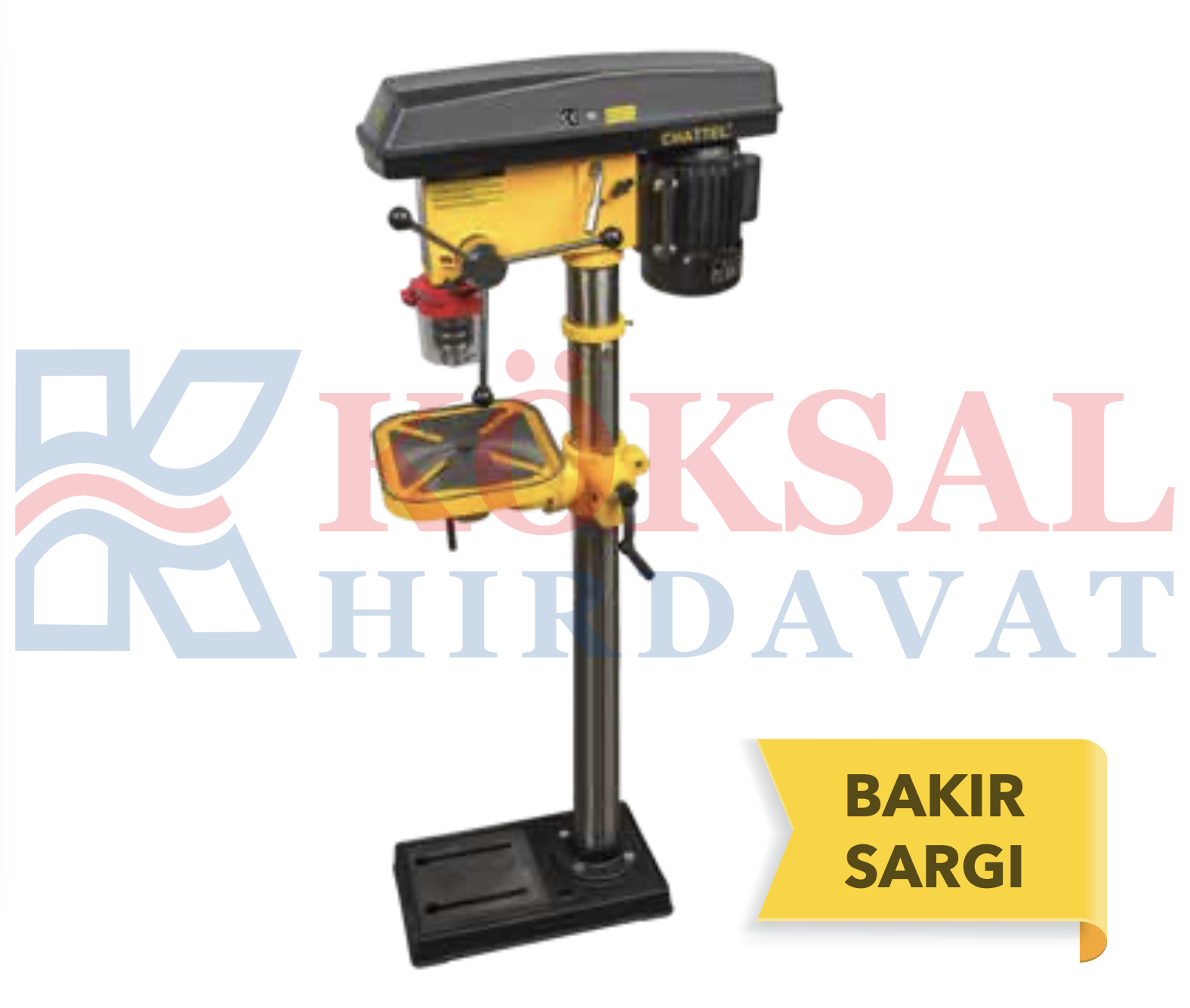SÜTUNLU MATKAP (UZUN TİP) CHT-8020 CHATTEL