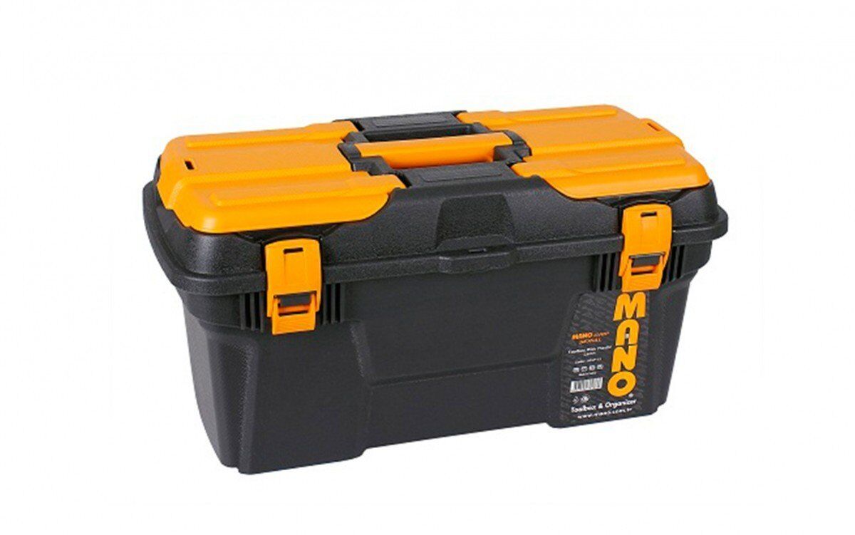 Mano Grip Plastik Kilitli Takım Çantası MGP-19''
