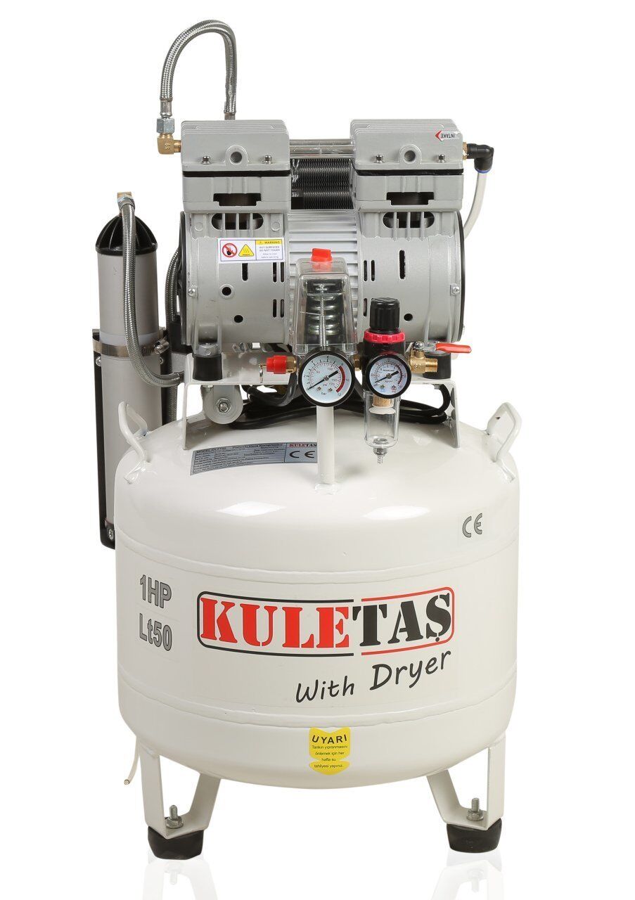 Kuletaş 50 Litre Kurutuculu Sessiz Yağsız Kompresör