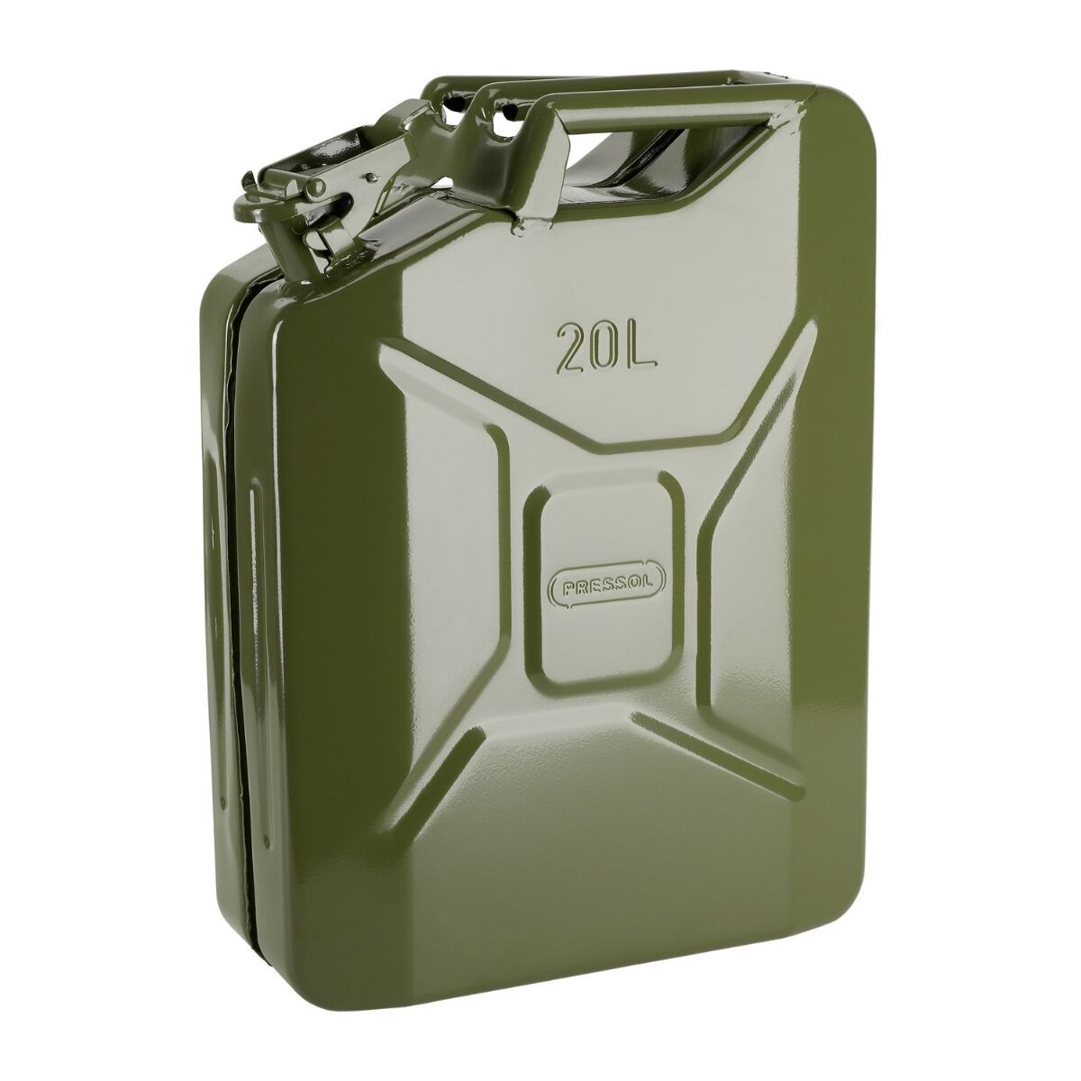 Metal Bidon 20 Lt Kapaklı