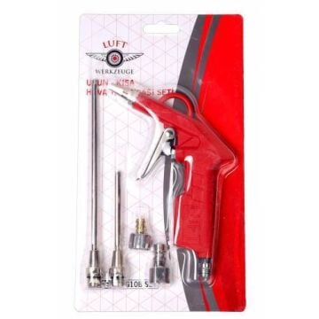 Luft Werkzeuge Uzun Kısa Hava Tabancası Seti DG-10BSET