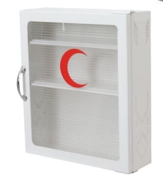 Şeffaf Kapaklı Küçük Ecza Dolabı-401