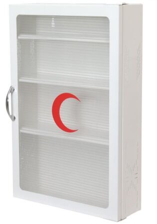 Standart Şeffaf Kapaklı Küçük Ecza Dolabı-411