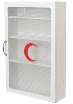 Standart Şeffaf Kapaklı Küçük Ecza Dolabı-411