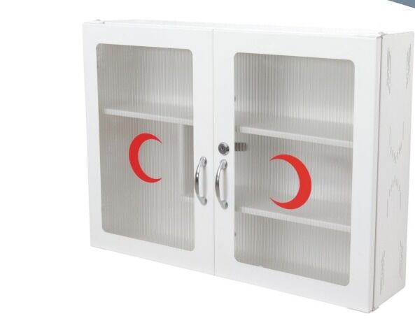 Çift Şeffaf Kapaklı Ecza Dolabı-421