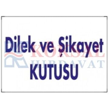 DİLEK VE ŞİKAYET KUTUSU