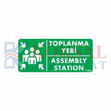 TOPLANMA YERİ- İKAZ LEVHASI